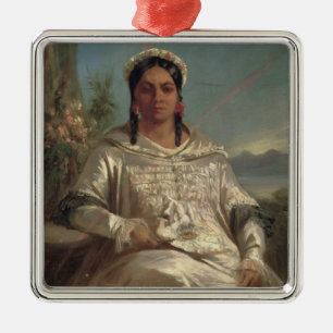 Ornement Métallique La Reine Pomare IV du Tahiti