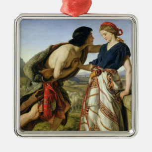 Ornement Métallique La réunion de Jacob et de Rachel, 1853