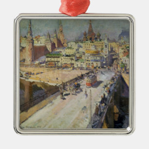 Ornement Métallique La rivière Bridge, 1914 de Moskva