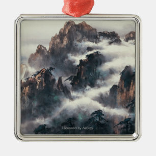 ORNEMENT MÉTALLIQUE LA TA HUANG SHAN