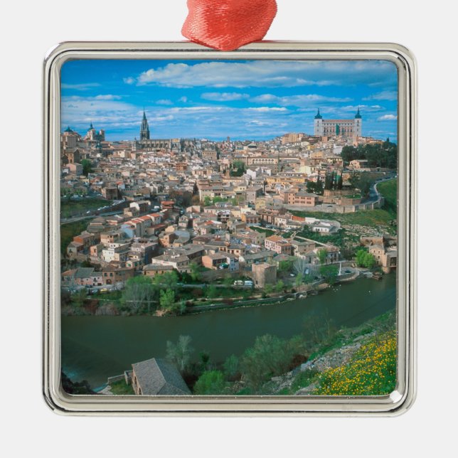 Ornement Métallique La ville antique de Tolède, en Espagne. (Devant)