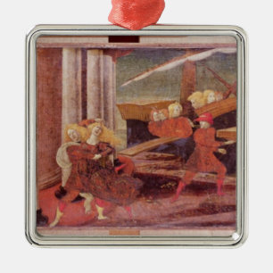 Ornement Métallique L'abduction de Hélène, c.1470