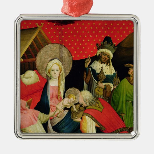 Ornement Métallique L'adoration des Magi 2 (Devant)