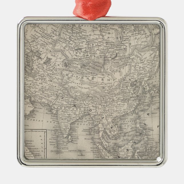 Ornement Métallique L'Asie 9 (Devant)