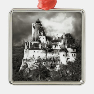 Ornement Métallique Le château de Dracula, la Transylvanie