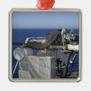 Ornement Métallique Le compagnon d'un artilleur de marine des USA
