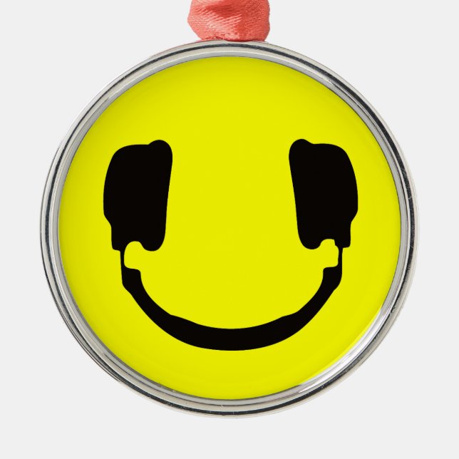 ORNEMENT MÉTALLIQUE LE DJ (Devant)