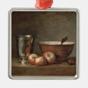 Ornement Métallique Le gobelet argenté, c.1768