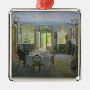 Ornement Métallique Le Hall du manoir en Waltershof, 1894