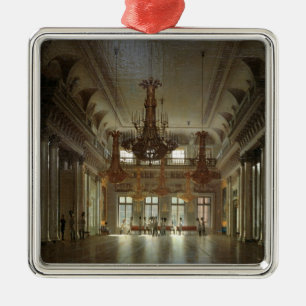 Ornement Métallique Le Hall du maréchal de champ pendant l'hiver