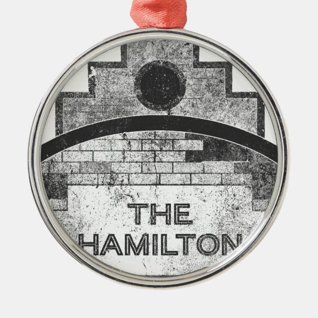 Ornement Métallique le hamilton (Devant)