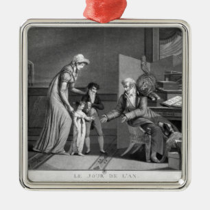 Ornement Métallique Le jour de nouvelle année, 1807