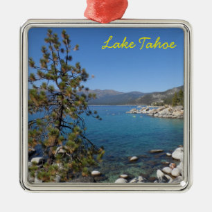 Ornement Métallique Le lac Tahoe