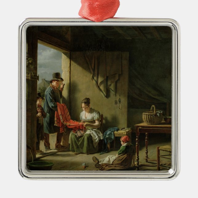 Ornement Métallique Le marchand ambulant, 1812 (Devant)