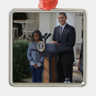 Ornement Métallique Le président Barack Obama gracifie la