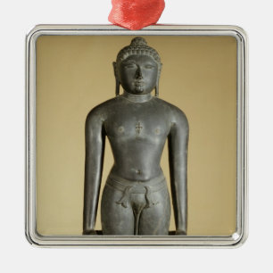 Ornement Métallique Le Tirthankara Jain, Parsvanatha, Ràjasthàn,