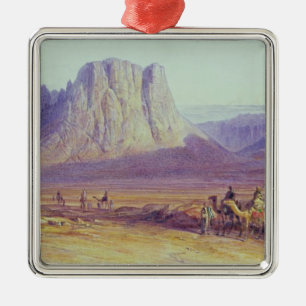 Ornement Métallique Le train de chameau, Condessi, mont Sinaï, 1848