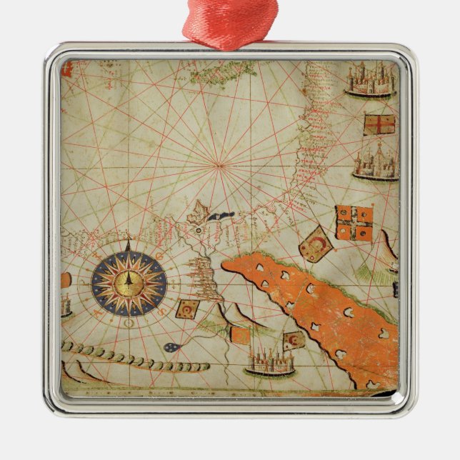 Ornement Métallique L'Egypte et la Mer Rouge (Devant)