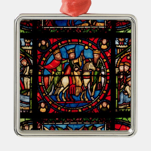 Ornement Métallique Les trois Magi (Devant)