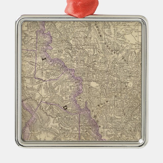 Ornement Métallique L'Idaho 3 (Devant)