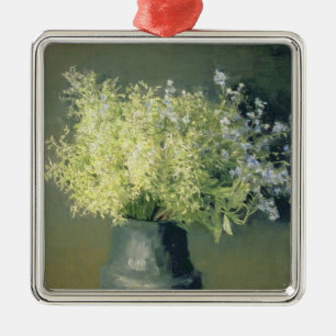Ornement Métallique Lilas et myosotis des marais sauvages, 1889