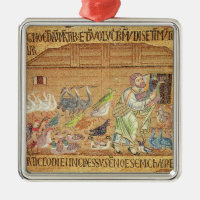 L'inondation, de l'oreillette, coordonnée de Noé