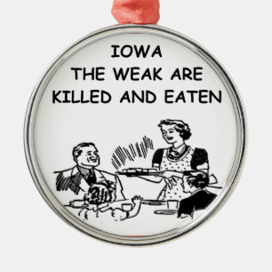 ORNEMENT MÉTALLIQUE L'IOWA