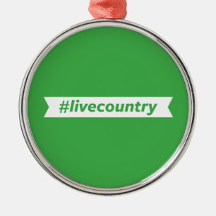 Ornement Métallique #LiveCountry