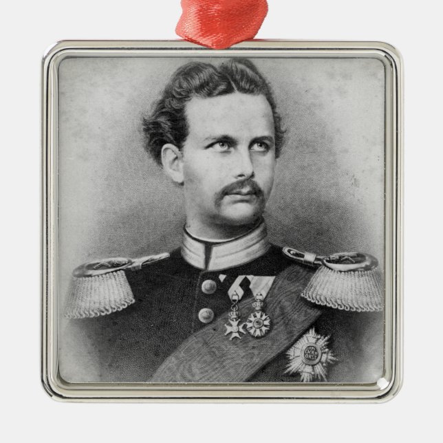 Ornement Métallique Ludwig II de la Bavière (Devant)
