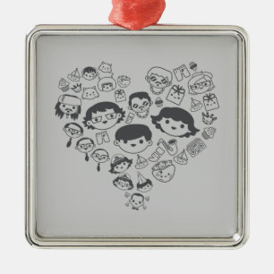 Ornement Métallique Luv