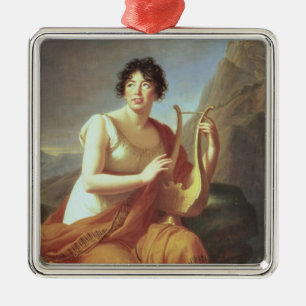 Ornement Métallique Madame de Stael comme Corinne, 1809