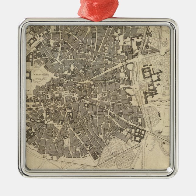 Ornement Métallique Madrid, Espagne (Devant)