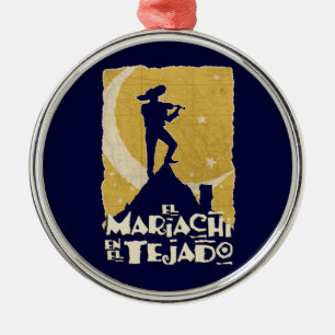 Ornement Métallique Mariachi sur le toit