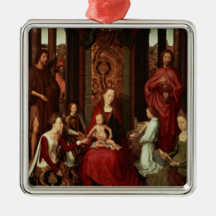 Ornement Métallique Mariage mystique de St Catherine et d'autres