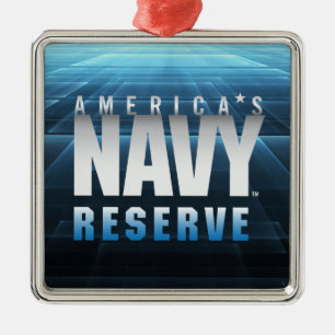 Ornement Métallique Marine américaine Réserve navale américaine