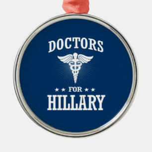 ORNEMENT MÉTALLIQUE MÉDECINS DE HILLARY