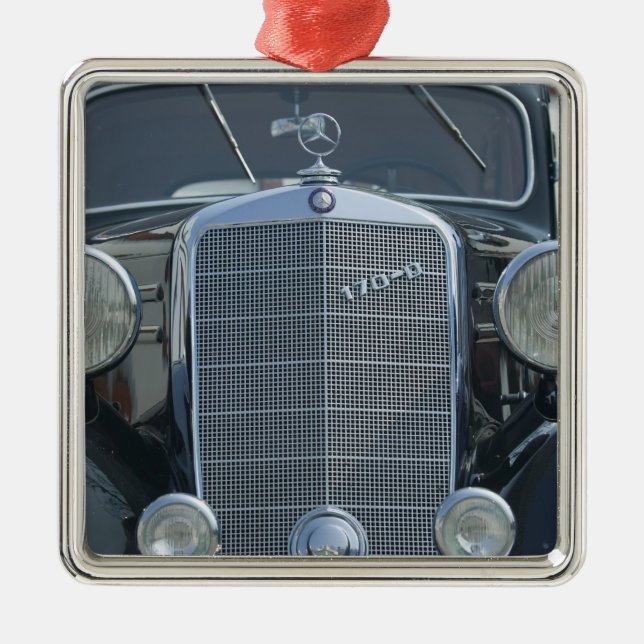 Ornement Métallique Mercedes antique 2 (Devant)