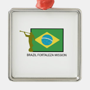 ORNEMENT MÉTALLIQUE MISSION LDS DU BRÉSIL FORTALEZA