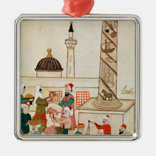 Ornement Métallique Mme 1671 un bazar à Istanbul, c.1580