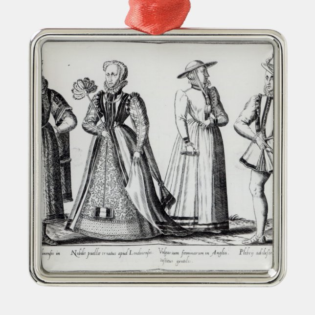 Ornement Métallique Mode au cours de la période de Tudor (Devant)