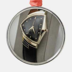 Ornement Métallique Montre électrique c.1957 de Hamilton Ventura