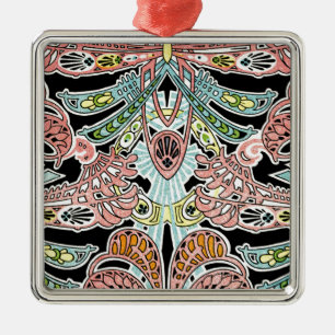 Ornement Métallique Motif Art Nouveau #8