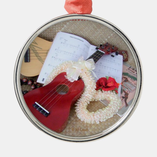 Ornement Métallique Musique de Noël (Devant)