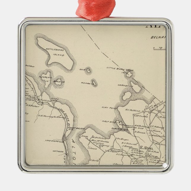 Ornement Métallique N pinte Alton (Devant)