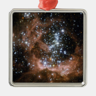 Ornement Métallique NASA Triangulum galaxy space Hubble photo
