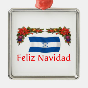 Ornement Métallique Noël du Honduras