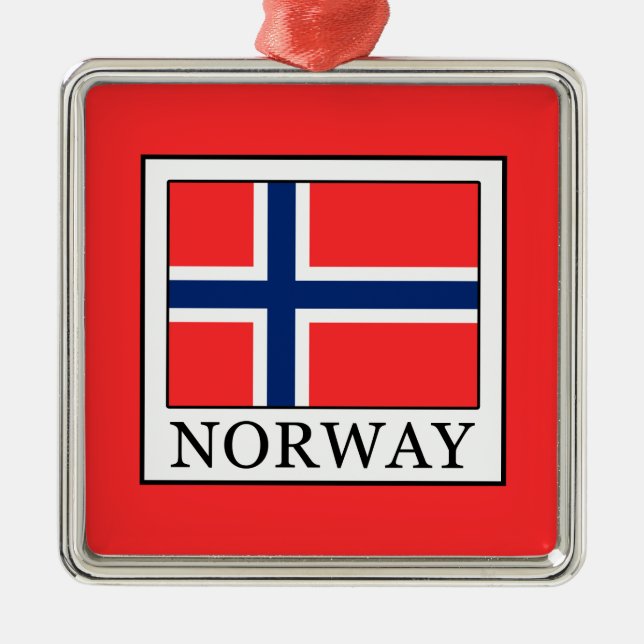 Ornement Métallique Norvège (Devant)