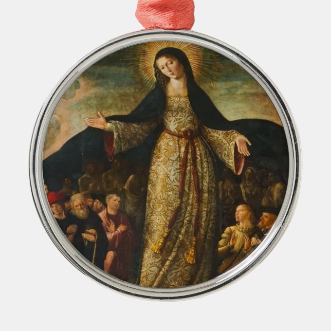 Ornement Métallique notre dame de miséricorde (Devant)