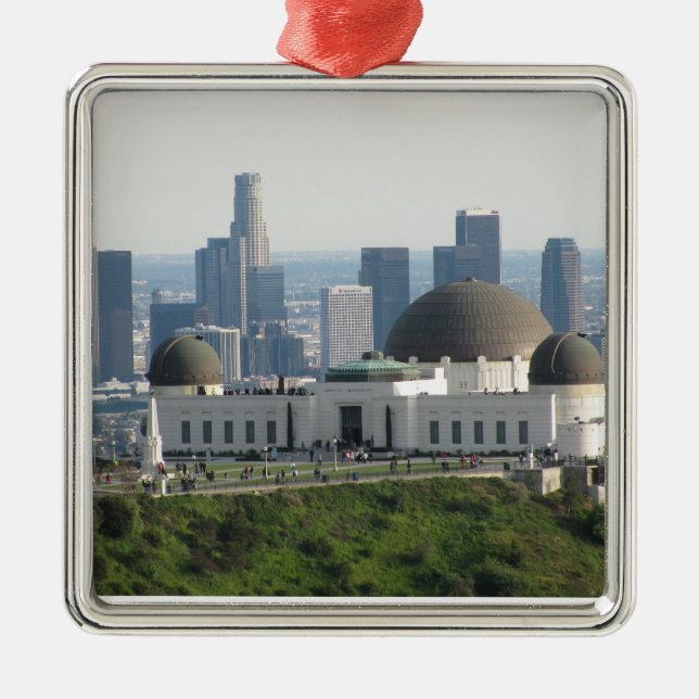 Ornement Métallique Observatoire de Griffith et Los Angeles du centre (Devant)