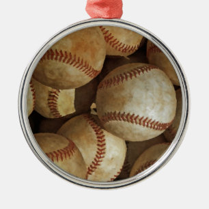 Ornement Métallique Oeuvre tendance de baseball